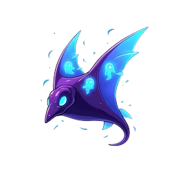 Manta zářící duší