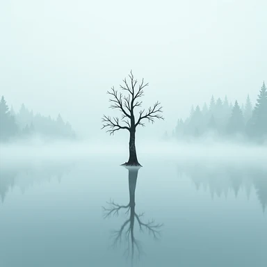 Mlžné jezero