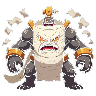 The Toilet Paper Titan